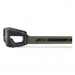 Gogle iMX Racing Sand Black Matt/Bronze z Szybą Orange Iridium + Clear (2 szyby w zestawie)