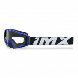 Gogle iMX Racing Sand Blue Matt/Black z Szybą Blue Iridium + Clear (2 szyby w zestawie)