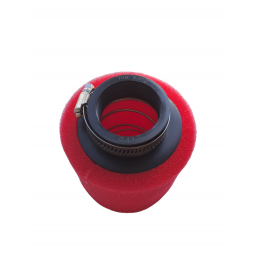 Filtr powietrza 42mm prosty (czerwony)