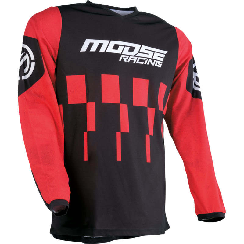 MOOSE RACING Bluza Qualifier Red/Black Senior