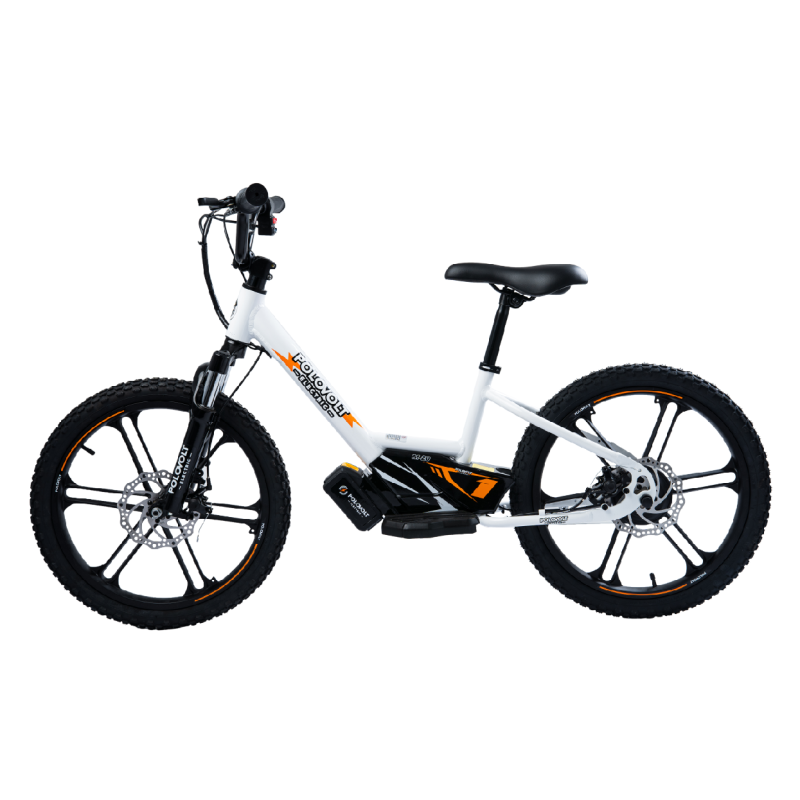 Rowerek biegowy elektryczny POLOVOLT M-20 - biały