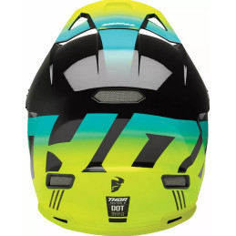 THOR Kask Sector 2 CARV Black/Acid - Senior
