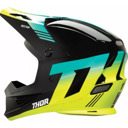 THOR Kask Sector 2 CARV Black/Acid - Senior