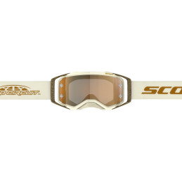 SCOTT LIMITED Gogle Prospect PRO CIRCUIT AMP Edition beige/brown / gold chrome works