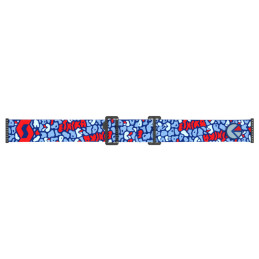 SCOTT Gogle Prospect Ethika blue/red/silver chrome works LIMITED