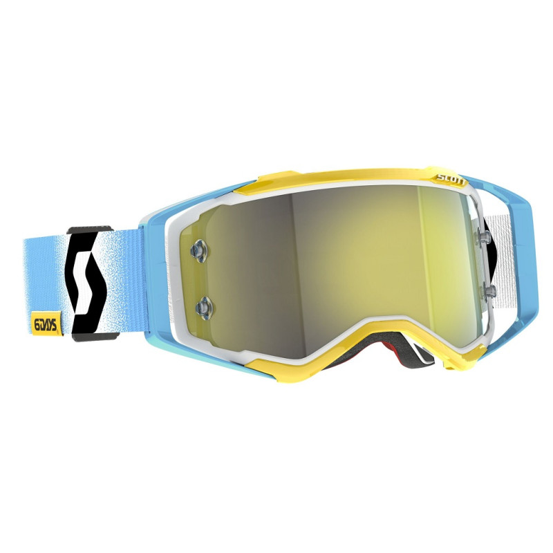 SCOTT LIMITED Gogle Prospect 6 Days 2023 Argentina white/blue/yellow chrome works