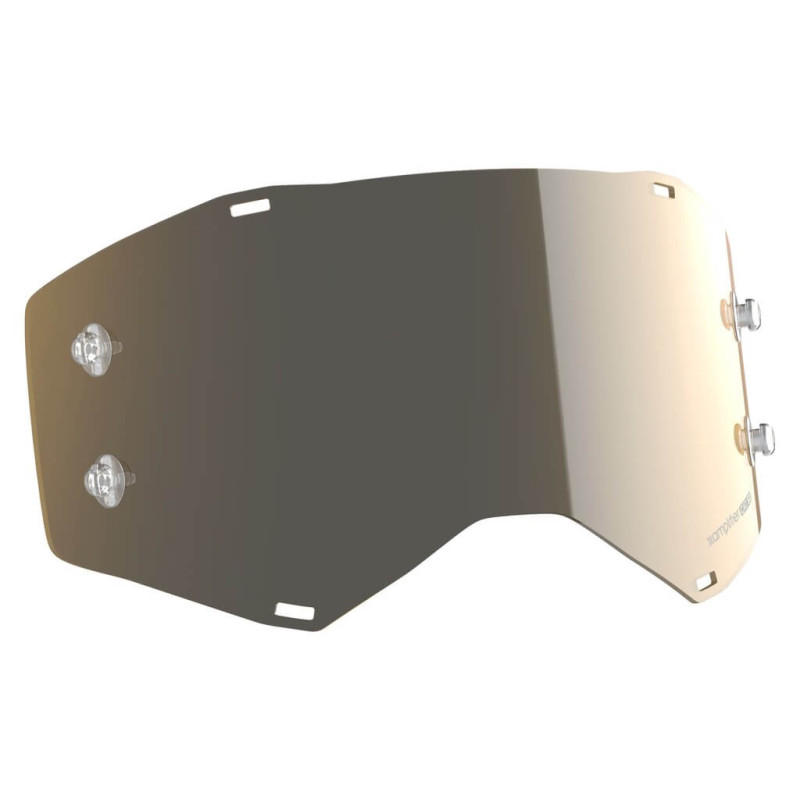 SCOTT Szybka MX Lens Prospect / Fury Amplifier AFC Works gold chrome