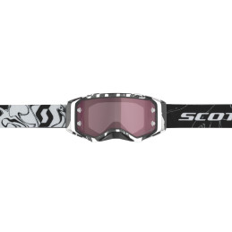 SCOTT Gogle PROSPECT czarne/białe szybka ROSE L400