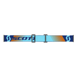 SCOTT Gogle Fury royal blue/orange/orange chrome works