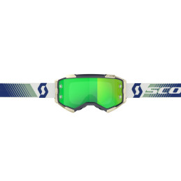 SCOTT Gogle Fury Team blue/green/green chrome works