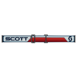 SCOTT Gogle Prospect red / white / yellow chrome works