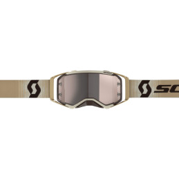 SCOTT Gogle Prospect beige/brown/silver chrome works