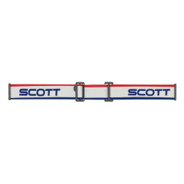 SCOTT Gogle Prospect retro white/blue/blue chrome works