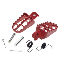 Podnóżki czerwone Honda CRF50