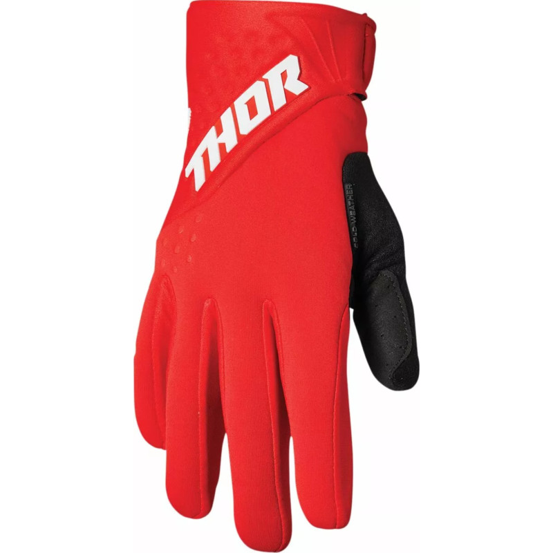 Rękawiczki Thor SPECTRUM S22 Cold Weather Red/Black Senior