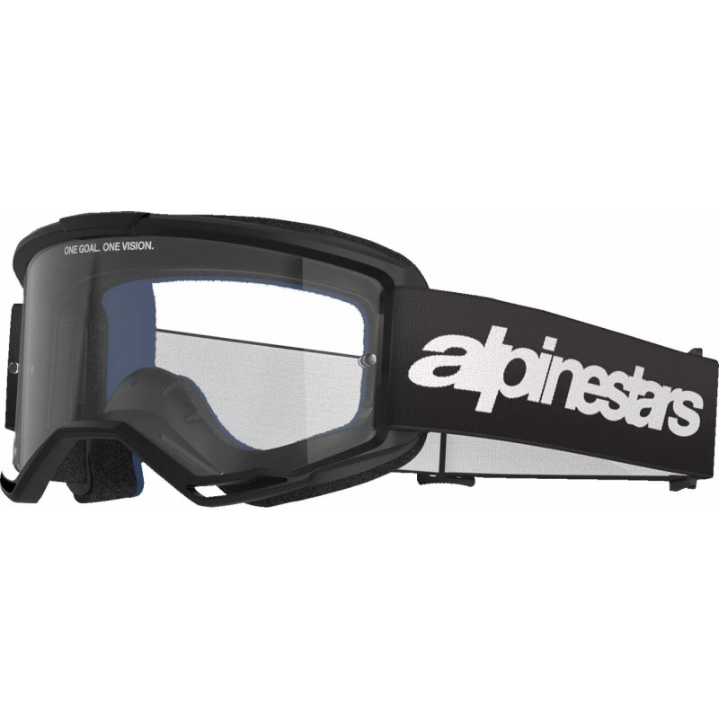 ALPINESTARS Gogle VISION 3 Wordmark Black Clear