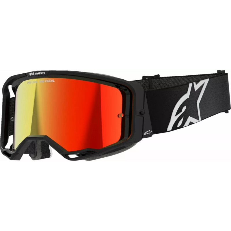 ALPINESTARS Gogle VISION 8 Black MIRROR-RED