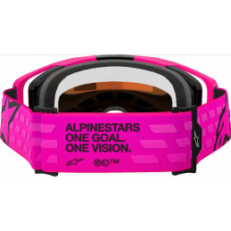 ALPINESTARS Gogle VISION 8 CORP PINK MIRROR-RED
