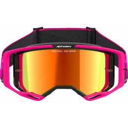 ALPINESTARS Gogle VISION 8 CORP PINK MIRROR-RED