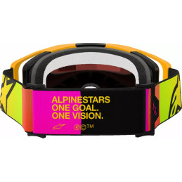 ALPINESTARS Gogle VISION 8 CORP Yellow/Pink MIRROR-RED
