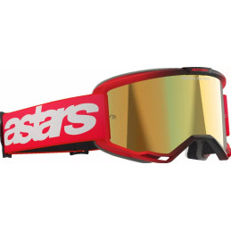 ALPINESTARS Gogle VISION 5 BLAZE RED MIRROR-GOLD