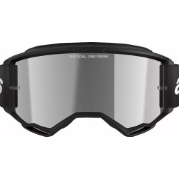ALPINESTARS Gogle VISION 3 WORDMARK Black MIRROR-SILVER