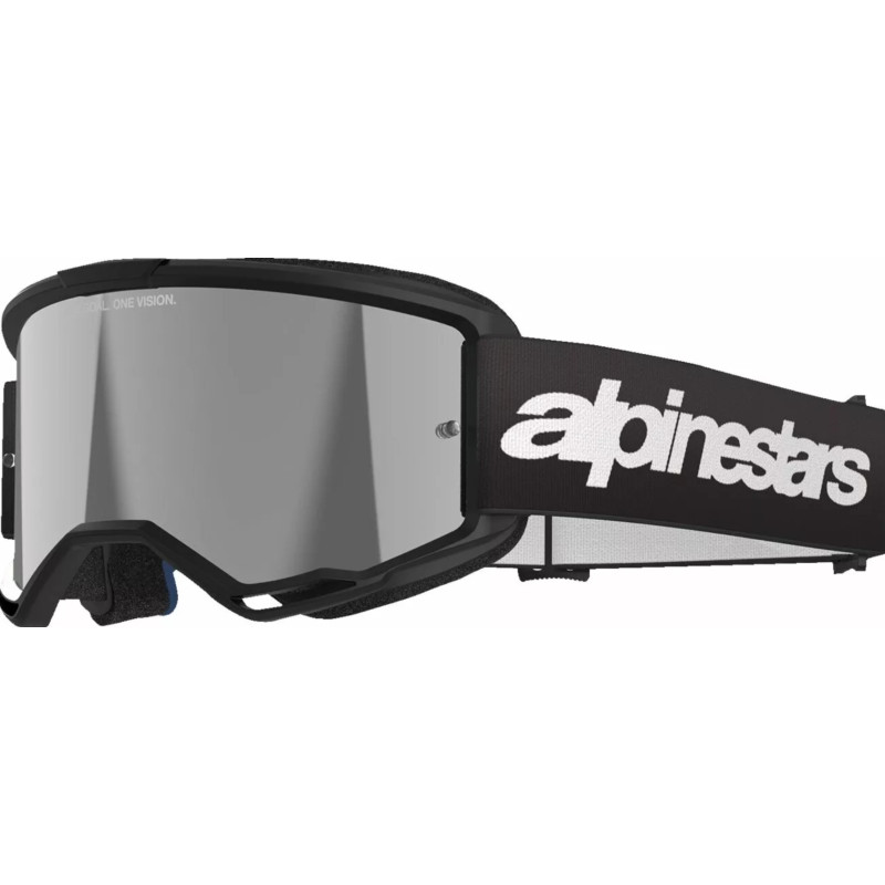 ALPINESTARS Gogle VISION 3 WORDMARK Black MIRROR-SILVER