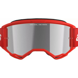 ALPINESTARS Gogle VISION 3 Wordmark Red Mirror-Silver
