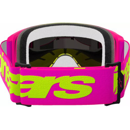 ALPINESTARS Gogle VISION 5 WORDMARK Pink/Yellow MIRROR-RED