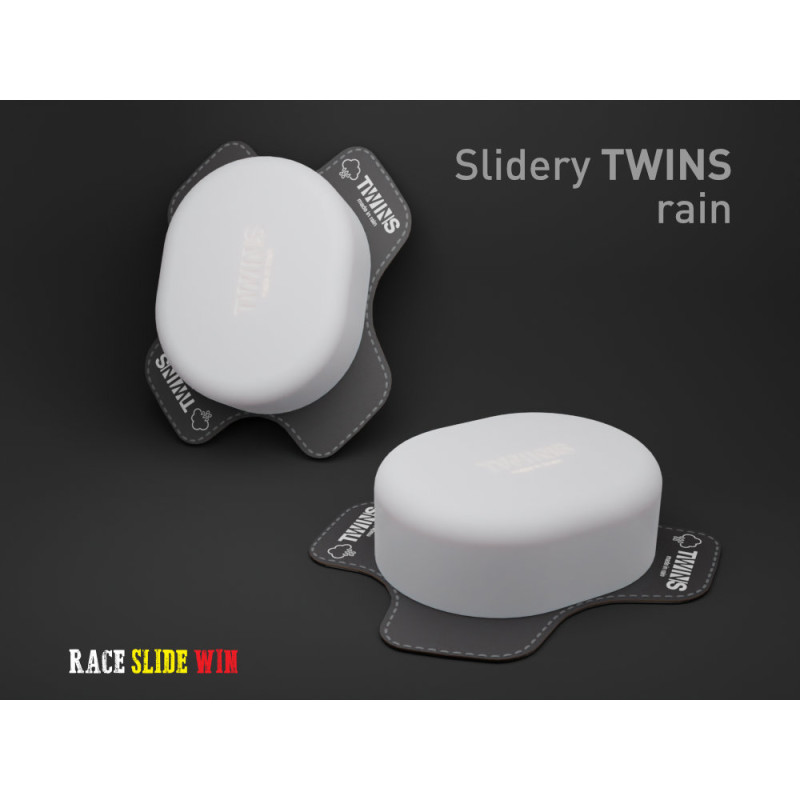 Slidery polimerowe na deszcz TWINS Rain - Białe