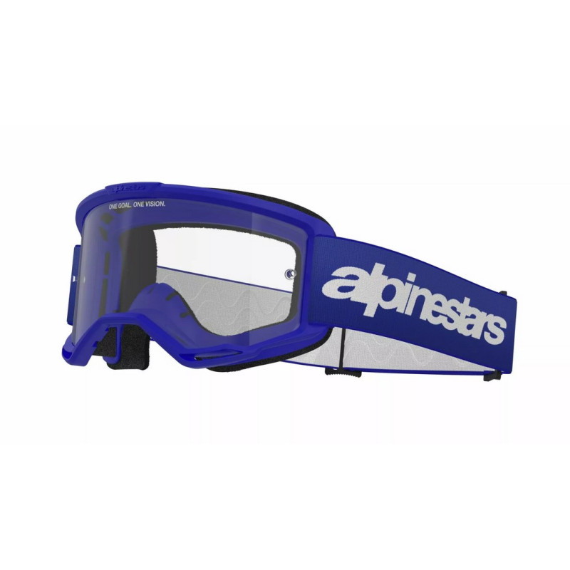 ALPINESTARS Gogle VISION 3 WORDMARK BLUE Clear