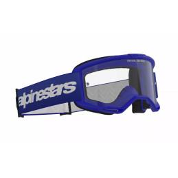 ALPINESTARS Gogle VISION 3 WORDMARK BLUE Clear
