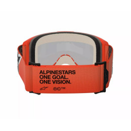 ALPINESTARS Gogle VISION 5 CORP Orange Mirror-Red