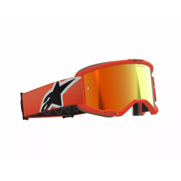 ALPINESTARS Gogle VISION 5 CORP Orange Mirror-Red