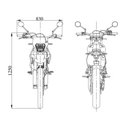 JML EN250i motocykl szary rok prod. 2025 - Homologacja EURO 5+