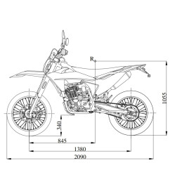 JML EN250i motocykl szary rok prod. 2025 - Homologacja EURO 5+