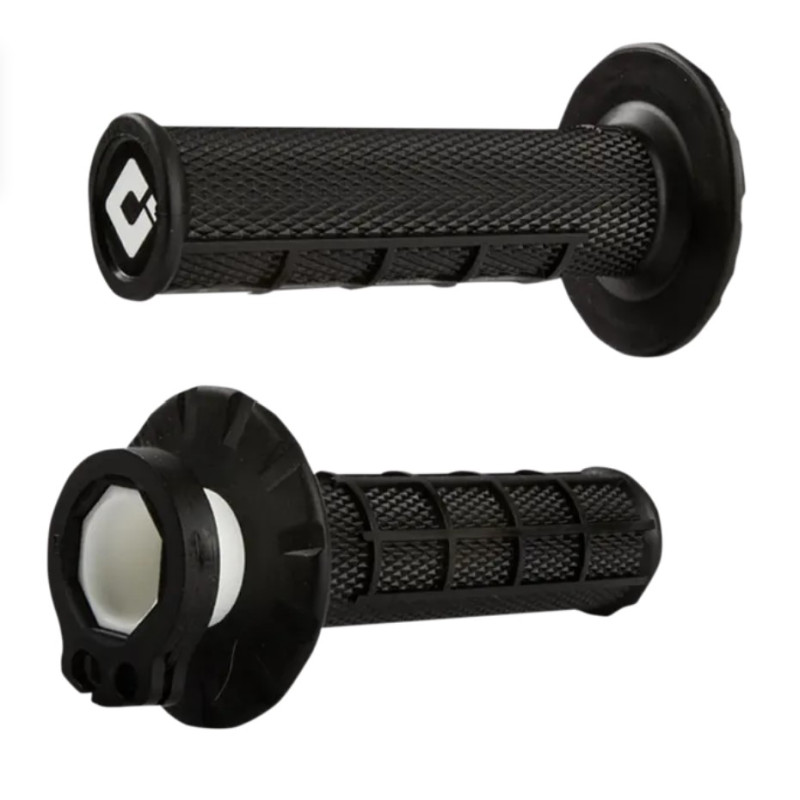ODI Manetki Lock-On 1/2 WAFFLE MX Black