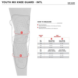 ALPINESTARS Ochraniacze kolan Junior SX1 Black/Red