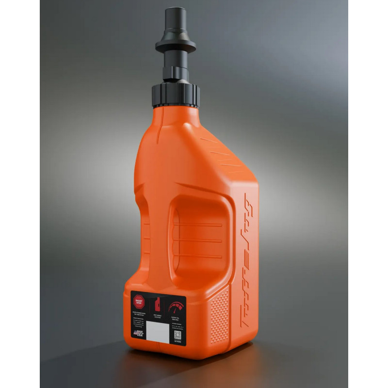 TUFF JUG Kanister szybkiego tankowania 10L - pomarańczowy OUORVS10