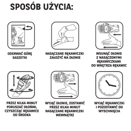 XZONE Magiczne rękawiczki - do czyszczenia rękawic wewnątrz