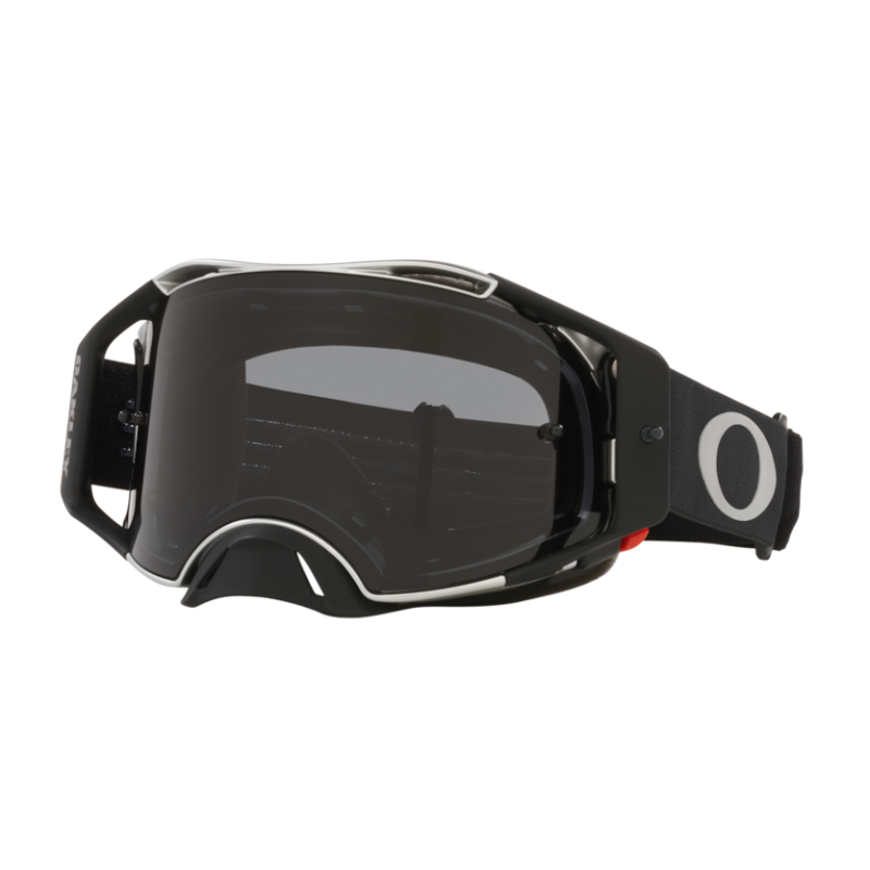 OAKLEY gogle Airbrake MX Tuff Blocks black-gunmetal with Dark Grey visor