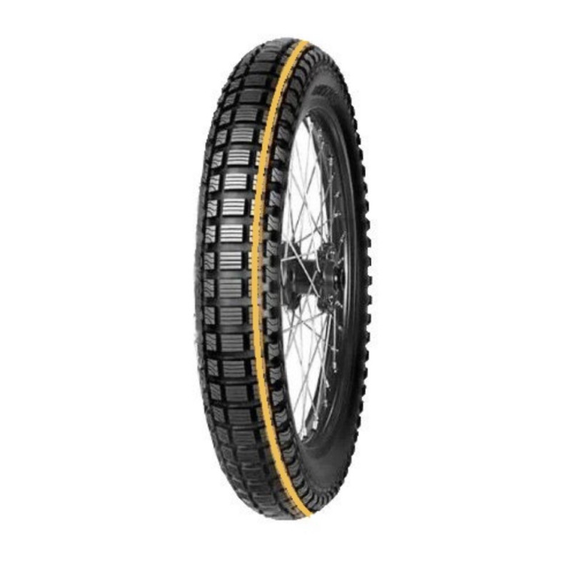 MITAS Opona 3.75-19 SPEEDWAY 61P NHS TT (POMARAŃCZOWY PASEK)