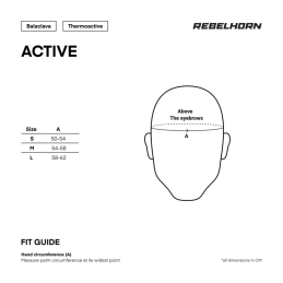 REBELHORN Kominiarka ACTIVE BLACK L
