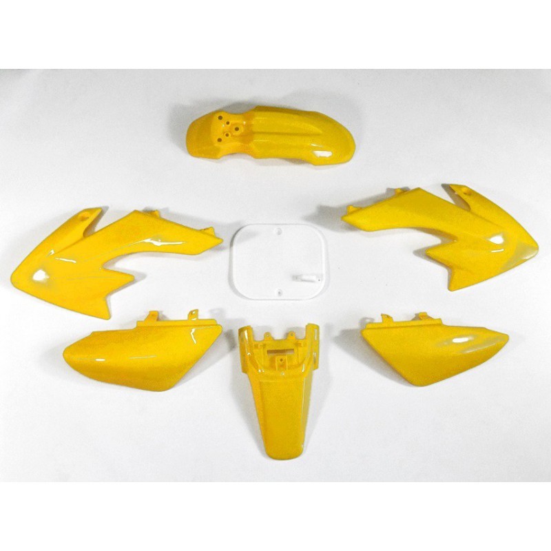 Plastiki CRF50 style żółte MRF