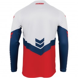 Bluza Thor S22Y Sector Chev Red/Navy Junior