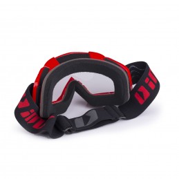 Gogle iMX Racing Mud Red z Szybą Clear (1 szyba w zestawie)