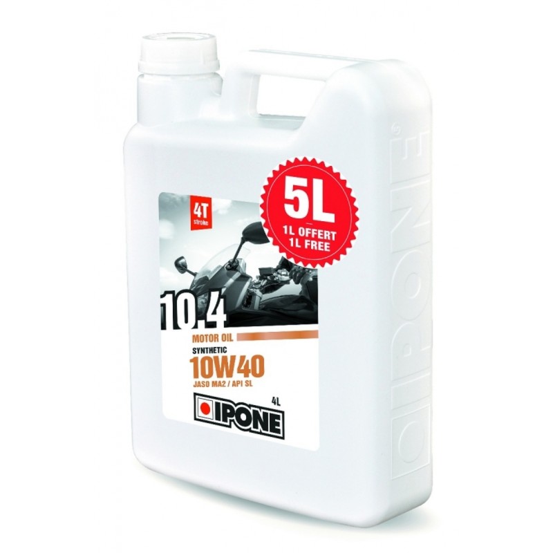 Olej silnikowy półsyntetyczny IPONE 10.4 10W40 5L