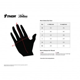 Rękawiczki Thor SPECTRUM S22 Black/Acid Senior