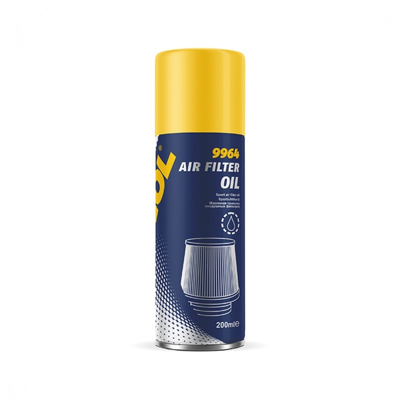 Mannol Air Filter Oil 200ML - olej w sprayu do nasączania filtra powietrza