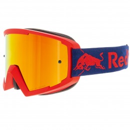 Gogle Red Bull Spect Whip Red - Szyba L.Red Flash/Amber With Red Mirror